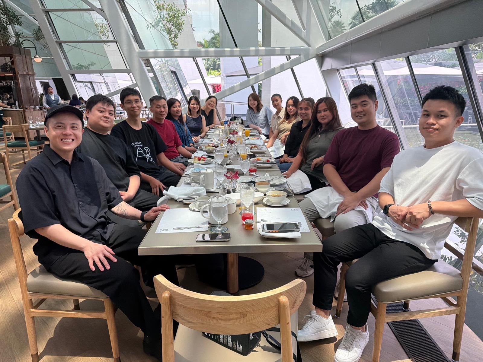The Cleancraft team together in Singapore